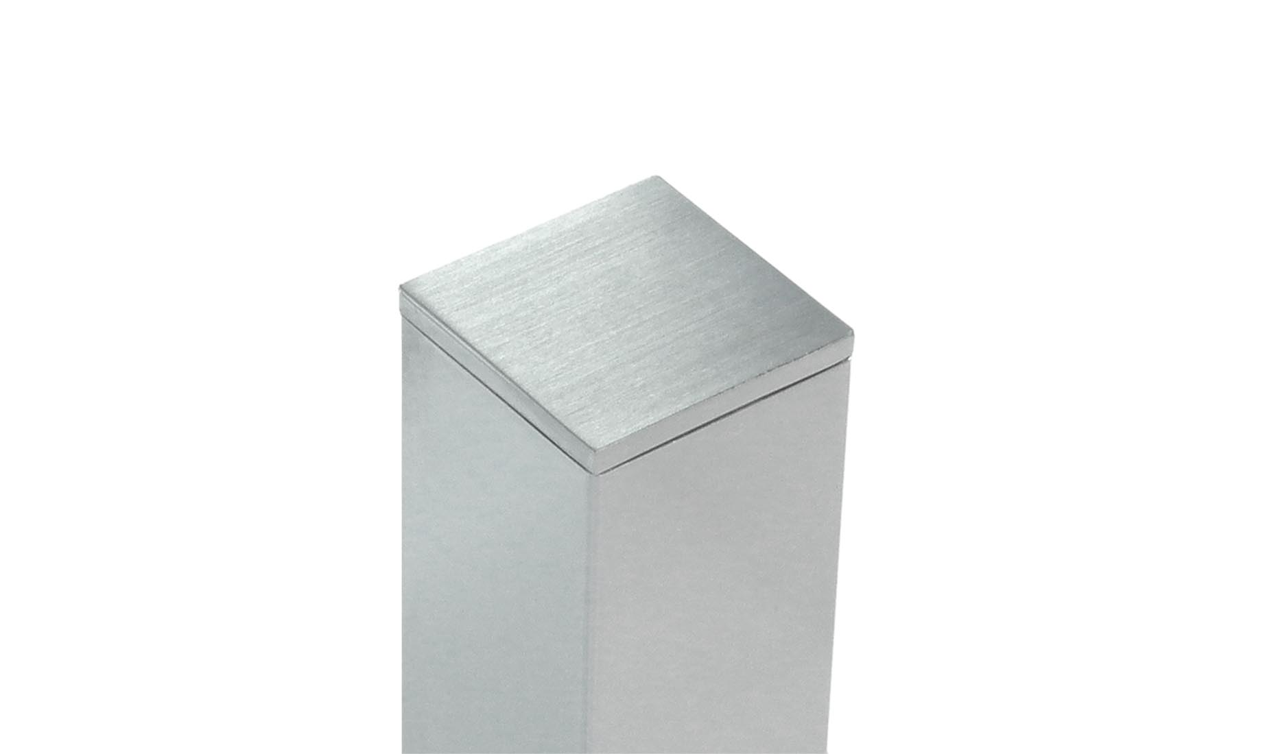 CUB-DUO - DETAIL - Glas, Edelstahl, Chrom