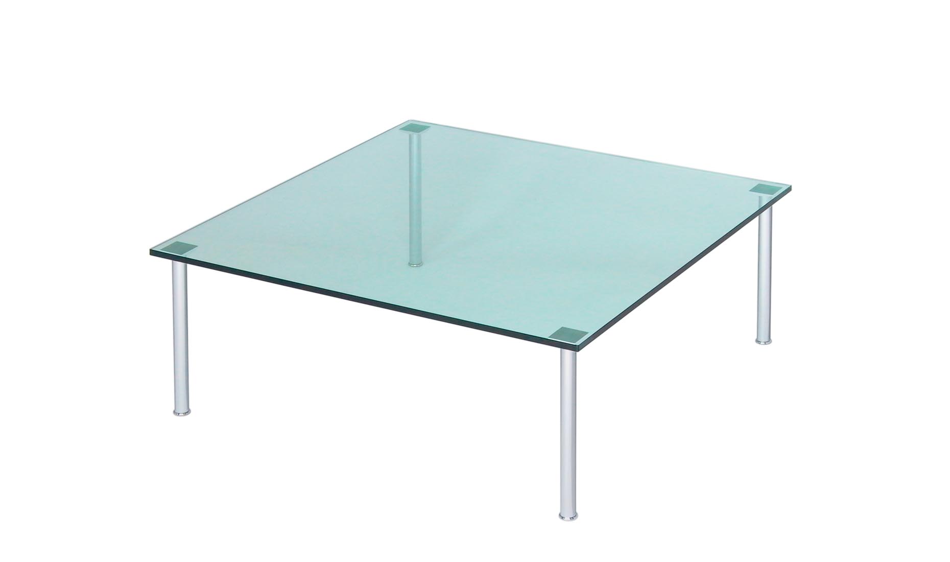 Couchtische VARIUS-OUT Floatglas, satiniertes, helles (Optiwhite), graues (Rauchglas), lackiertes Glas