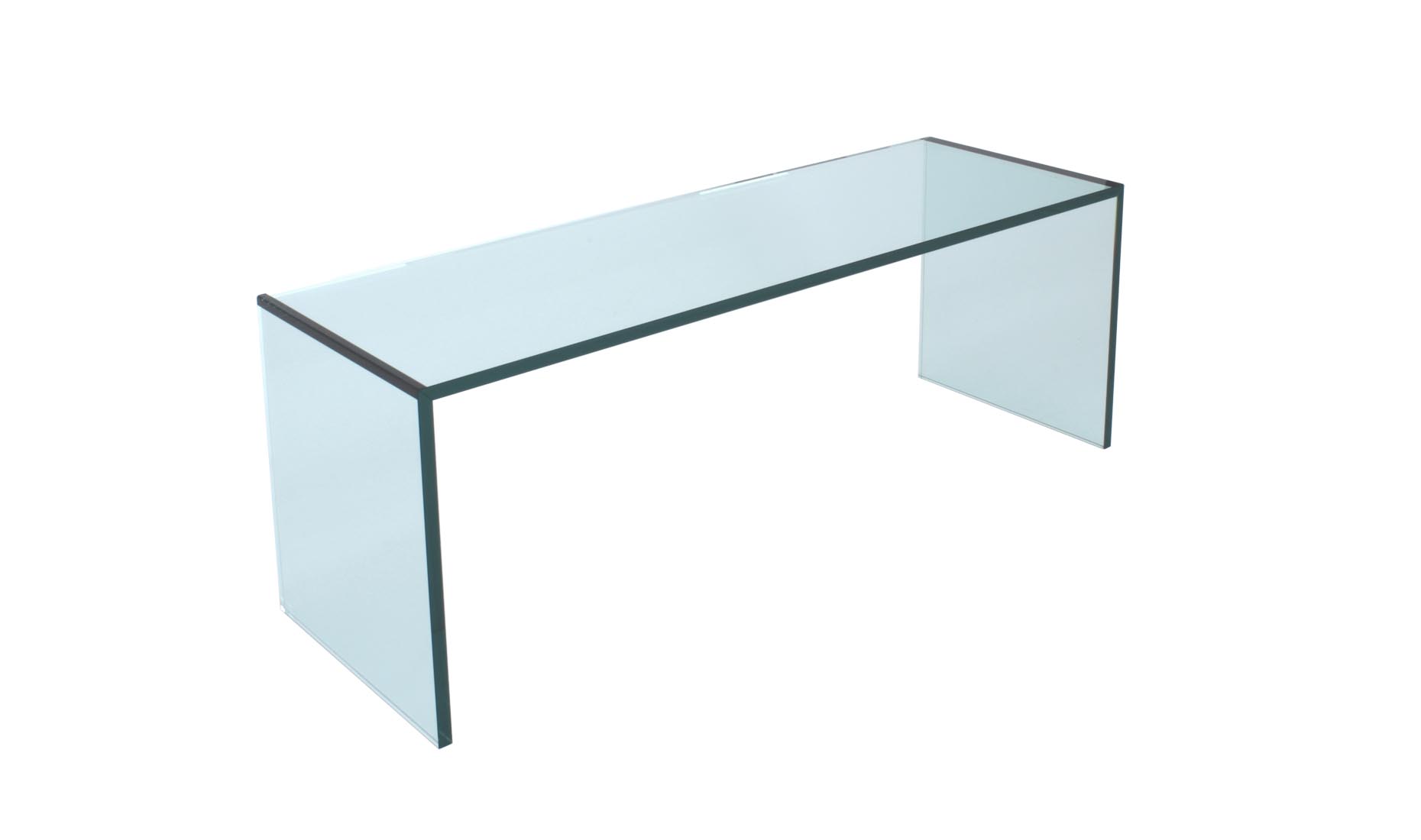 Nur Glas Moebel TUNEL-VG 19mm auf Gehrung UV-verklebt