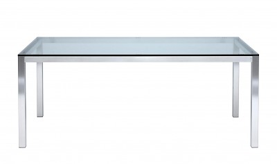 FRAME-50 Esstische, Schreibtische, Küchentische, Anrichten, Edelstahl gebürstet - Maßanfertigung