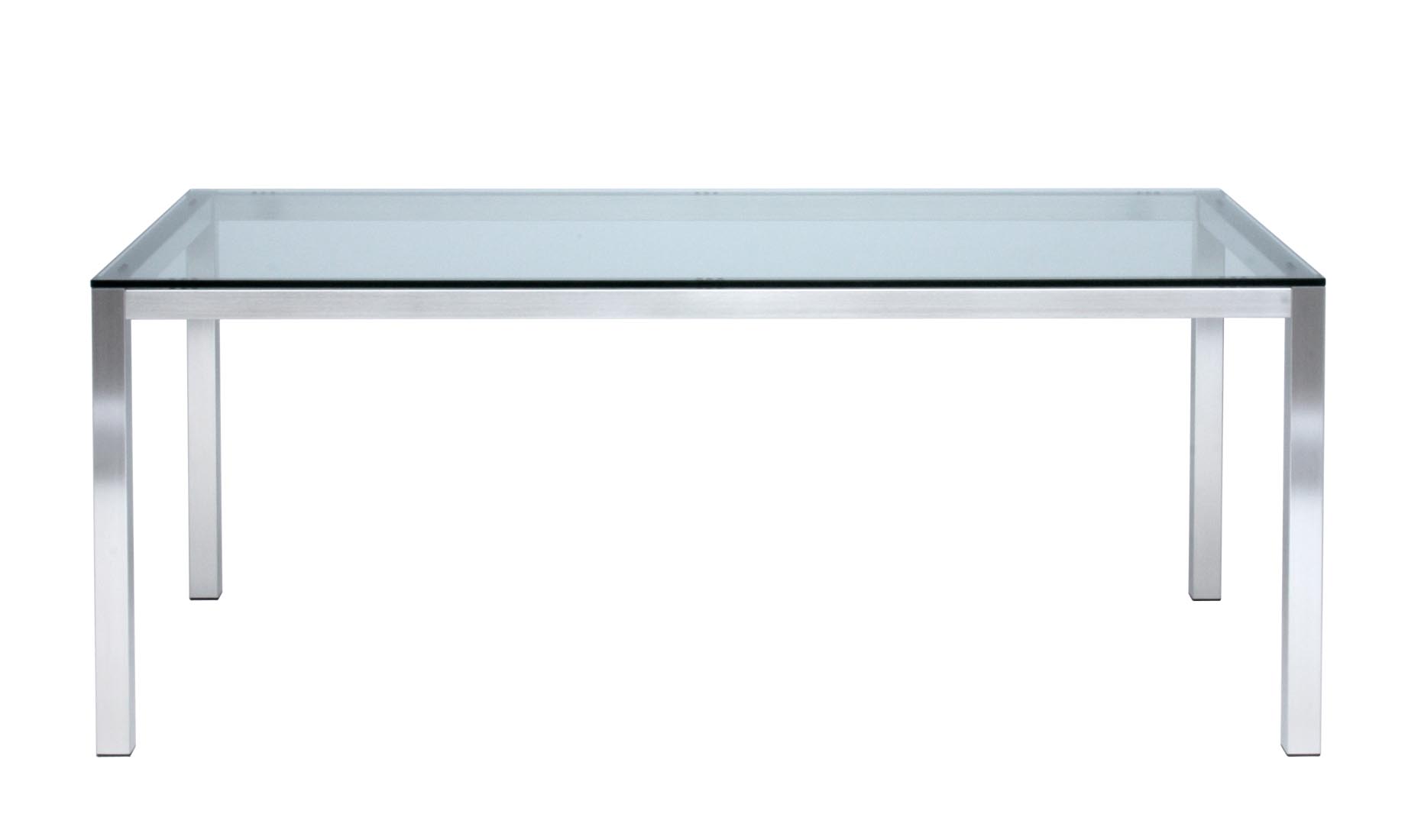 FRAME-50 Esstische, Schreibtische, Küchentische, Anrichten, Edelstahl gebürstet - Maßanfertigung