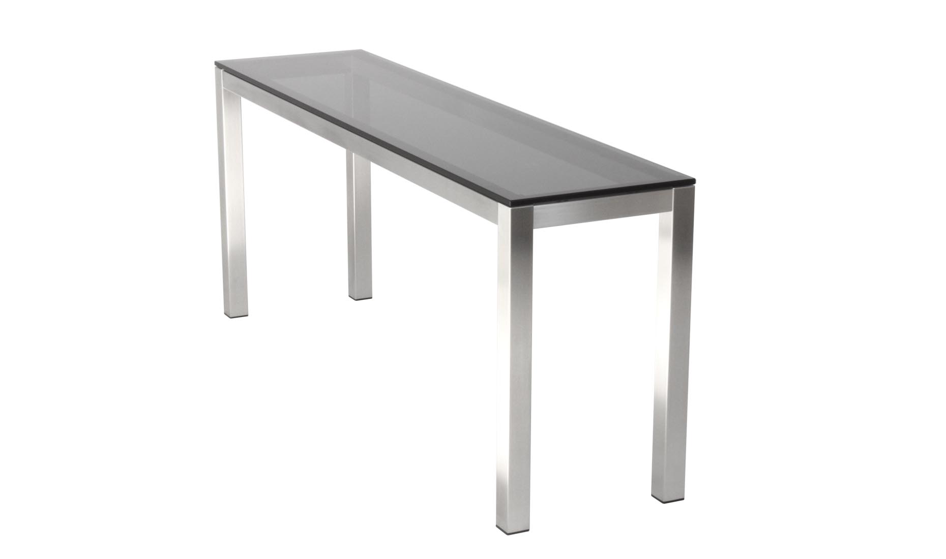 FRAME-50 Konsolen, Anrichten, Regale, Edelstahl gebürstet - Maßanfertigung