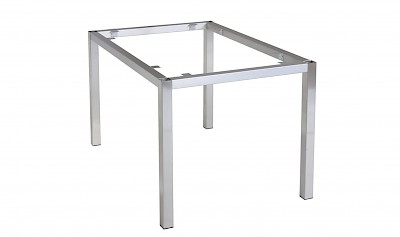 FRAME Tischrahmen nach Maß aus Edelstahl für Holzplatten und Steinplatten
