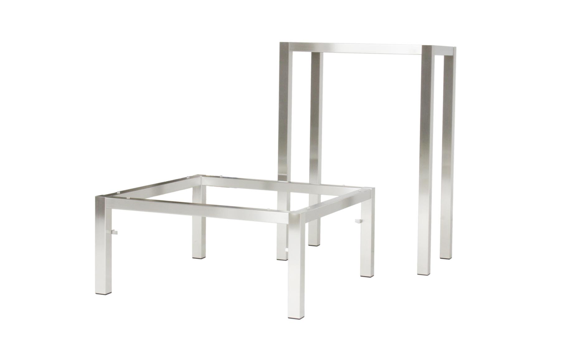 FRAME Tischgestelle aus Edelstahl für Arbeitstische, Esstische, Couchtische, Küchentische o. Ä
