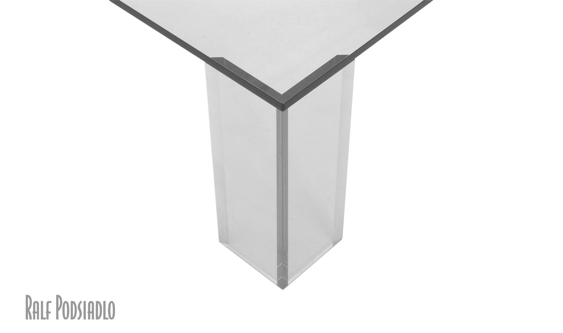 Couchtisch auf Maß DIAMANT - Glastische