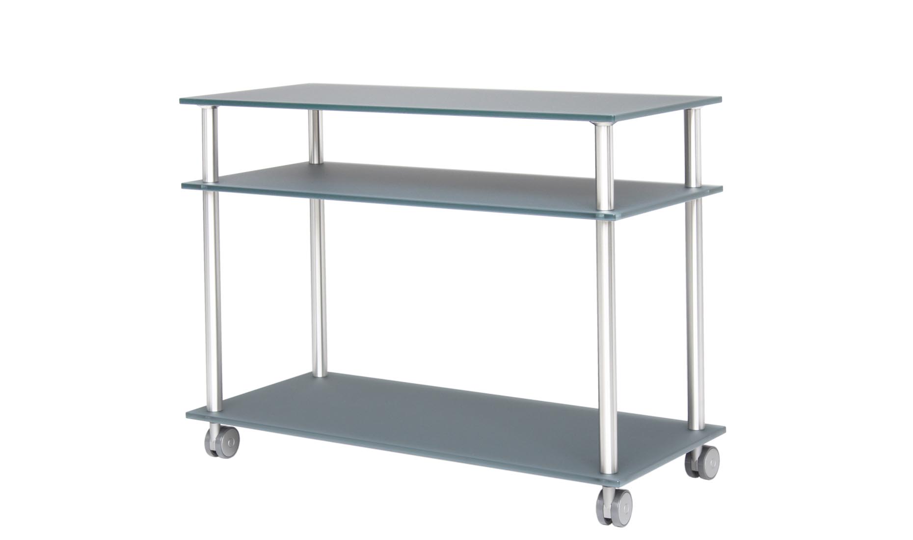 ETAGE-3B Glas-Regale, Konsolen, nach Maß, lackiertes Glas,