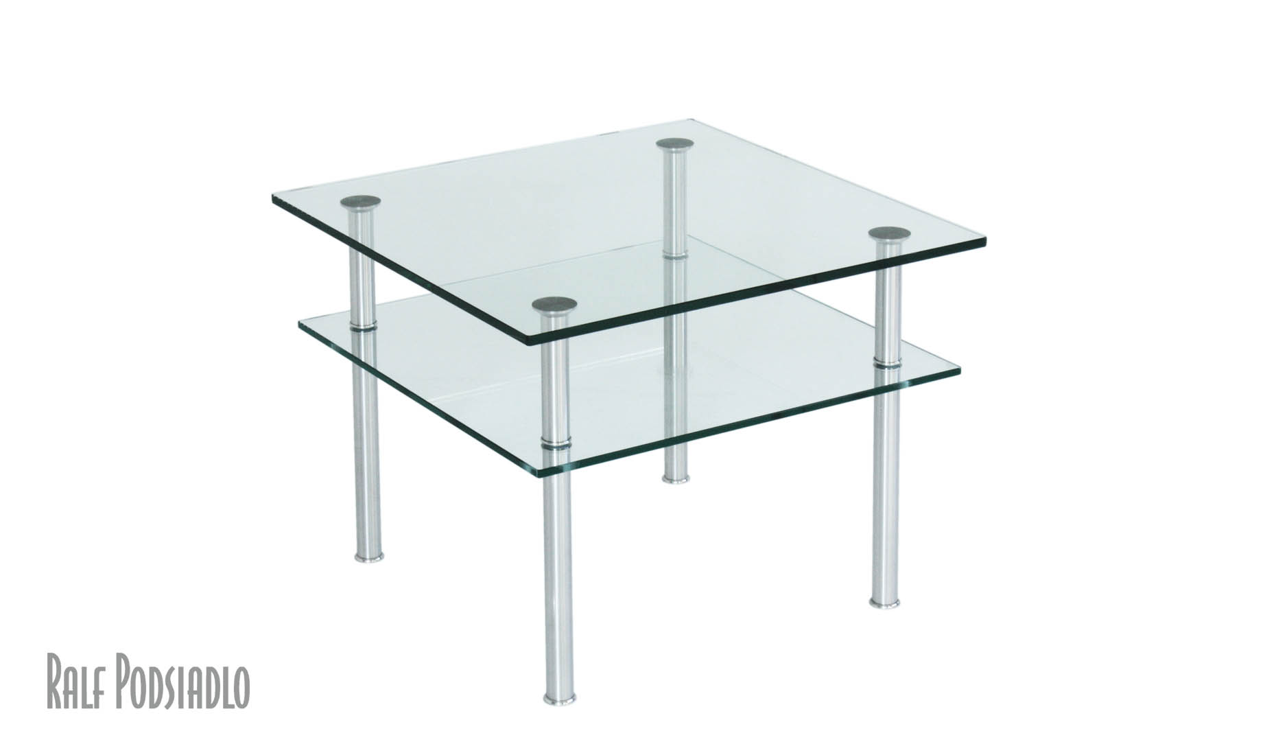 Beistelltisch 60x60cm, Ablage, Höhe nach Wunsch